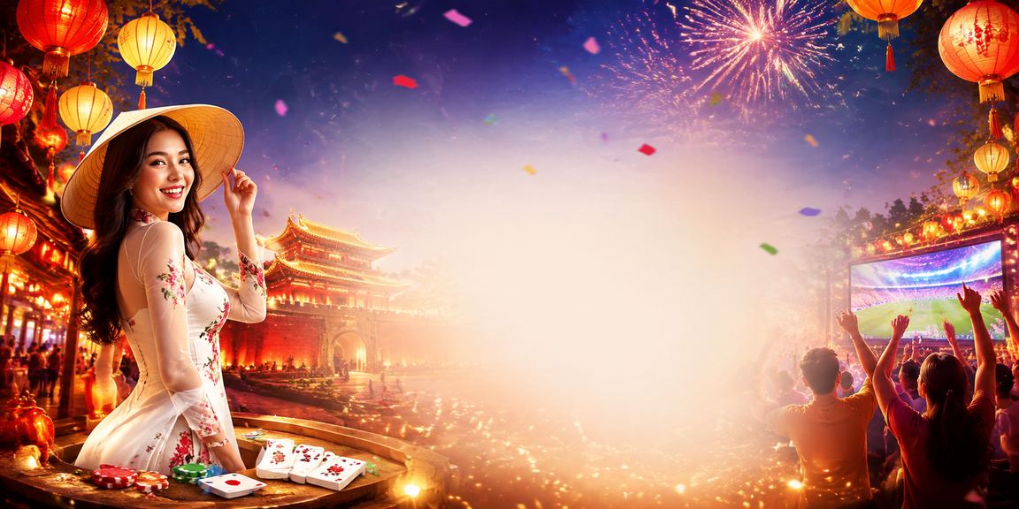 Người chơi bài truyền thống tại chợ đêm Huế, không khí nhộn nhịp và gần gũi